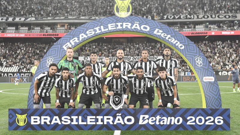 Goleada no Cruzeiro é eleita melhor jogo do Botafogo no primeiro semestre