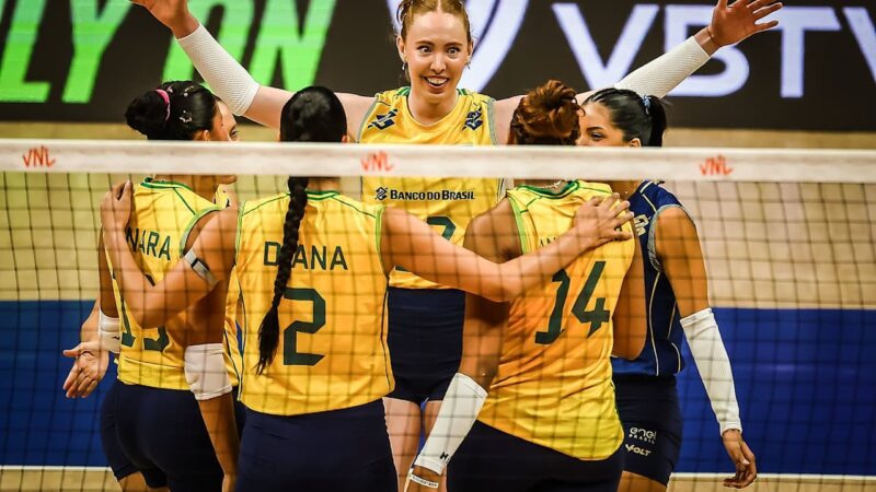 Brasil x República Dominicana na Liga das Nações Feminina de vôlei: onde assistir e horário