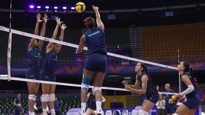 Brasil x Holanda na Liga das Nações Feminina de vôlei: onde assistir e horário
