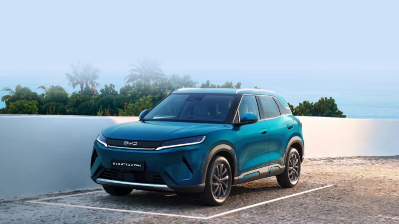 BYD Atto 2 DM-i é primeiro híbrido plug-in flex da marca no Brasil, veja detalhes