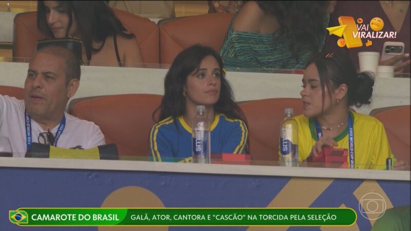 Beckham, Camila Cabello e ‘Cascão’: famosos aparecem na torcida pelo Brasil na Copa do Mundo