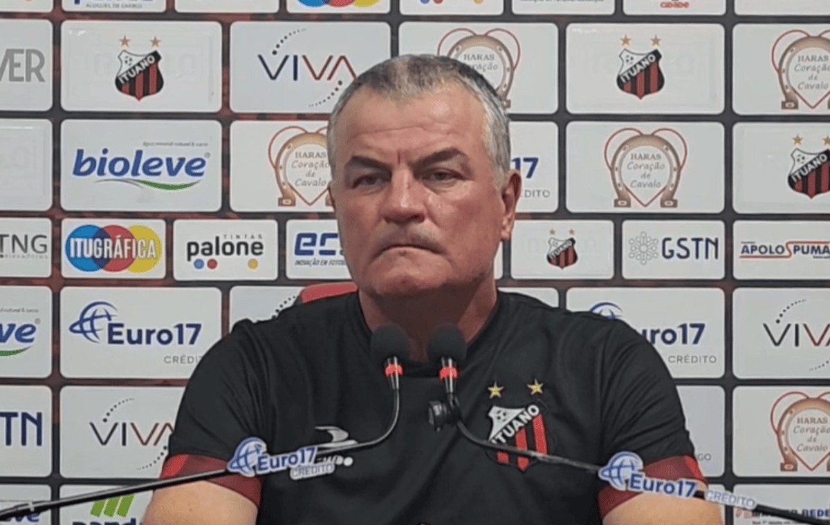 Mazola revela surto de intoxicação, reclama da arbitragem e valoriza reação do Ituano no Sergipe