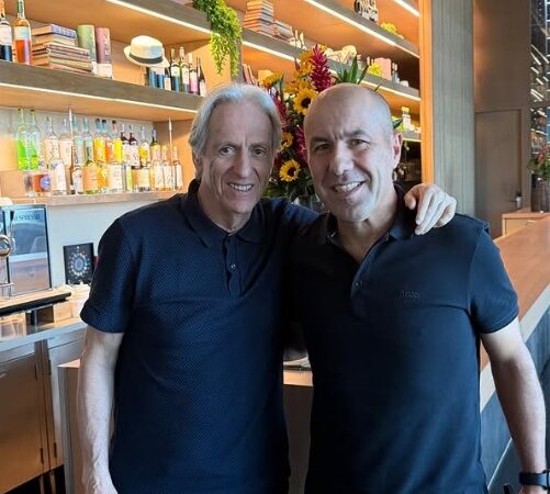 Técnico do Flamengo, Leonardo Jardim encontra Jorge Jesus no Rio