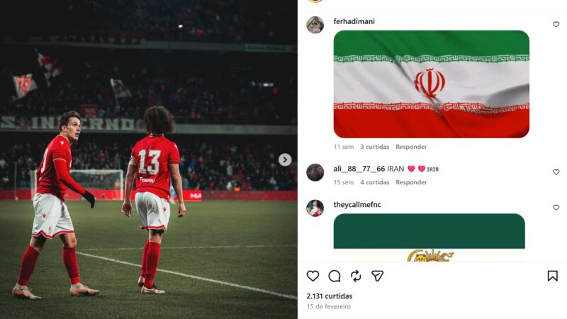 Atacante que nunca jogou pelo Irã vai à Copa com ajuda de apelo popular por causa de tia famosa