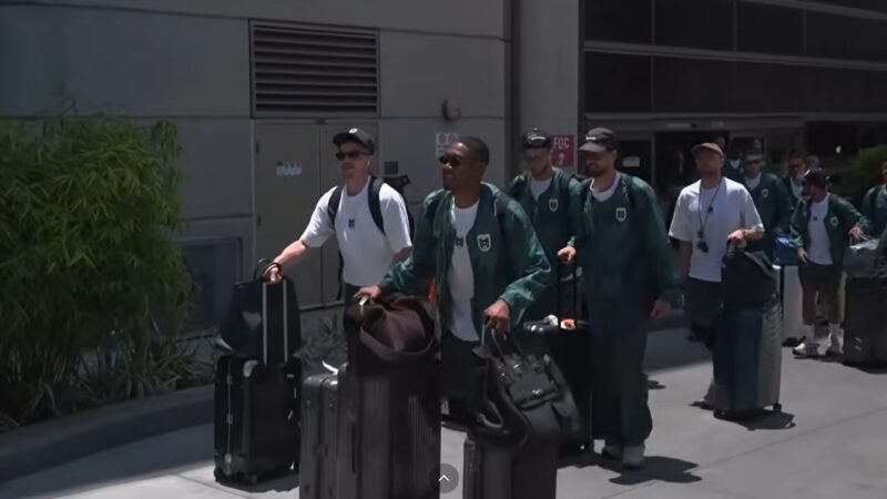 Torcedora vai à loucura em chegada da Áustria para a Copa: “Quem está solteiro?”
