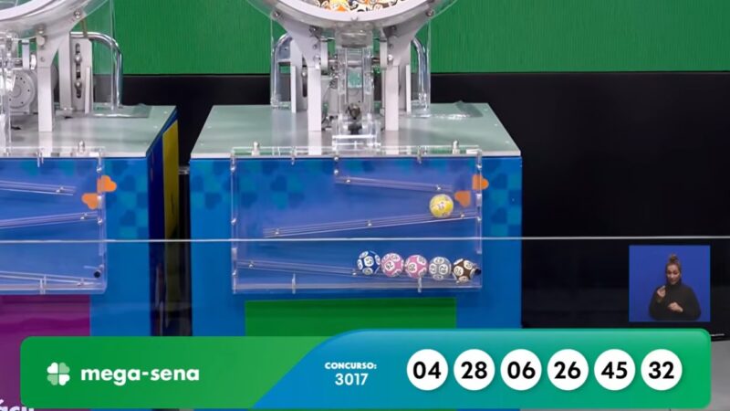 Mega-Sena, concurso 3017: confira os números sorteados