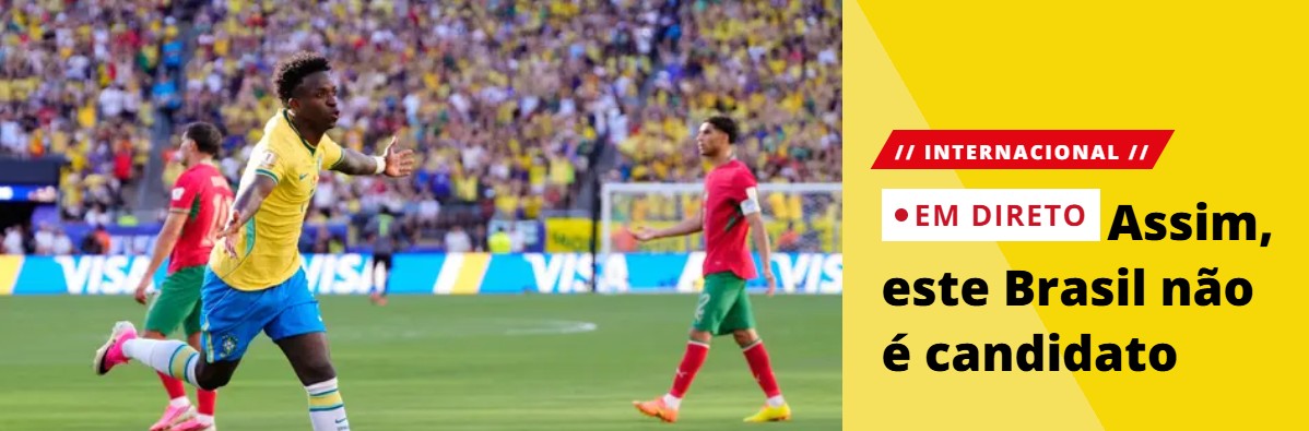 Imprensa Internacional repercute empate da Seleção com o Marrocos: “Assim esse Brasil não é candidato”
