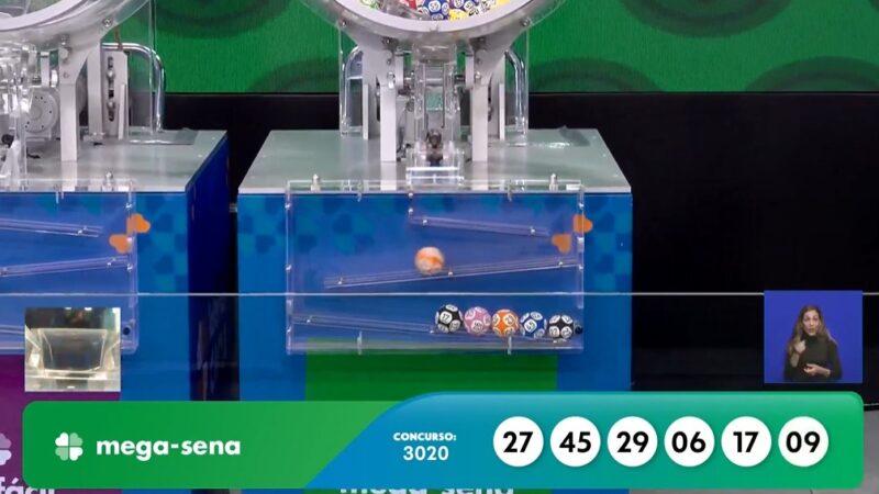 Mega-Sena, concurso 3020: confira os números sorteados