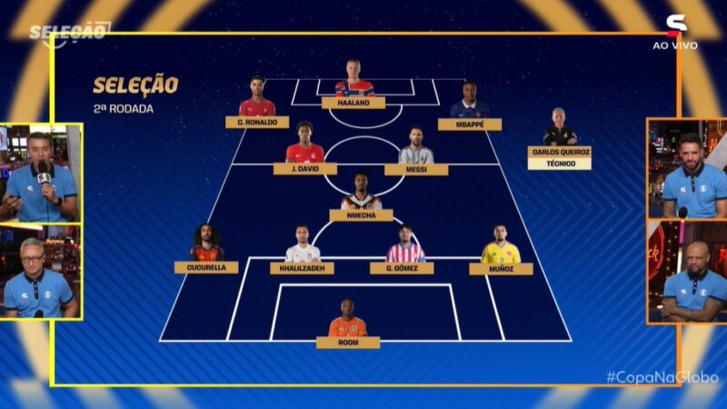 Seleção Copa elege time da 2ª rodada, gol mais bonito e craque; veja escolhidos