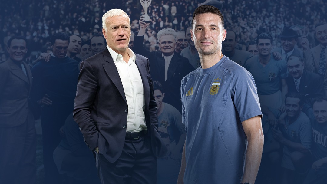 Scaloni e Deschamps tentam igualar recorde de 88 anos na Copa do Mundo