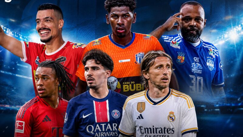 Inteligência artificial associa craques da Copa Rio Sul com craques da Copa do Mundo