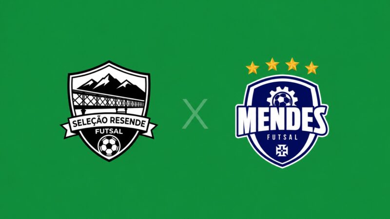 Resende x Mendes: disputa pelo terceiro lugar da Copa Rio Sul 2026 promete duelo de alto nível