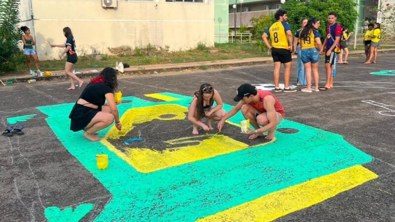 Em clima de Copa do Mundo, ruas de Palmas ganham as cores do Brasil