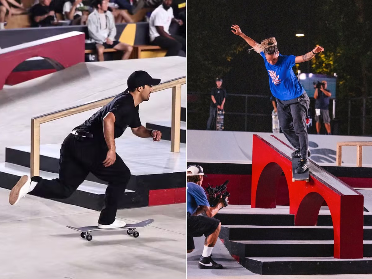 Kelvin Hoefler e Gabi Mazetto param na semifinal da Copa do Mundo de Skate