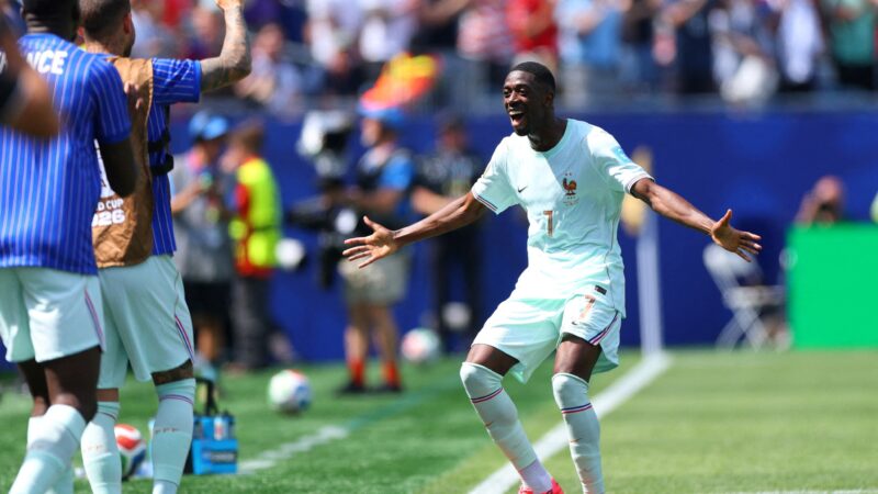 Dembélé comemora 1º lugar do grupo: “O que vem pela frente é ainda mais importante”