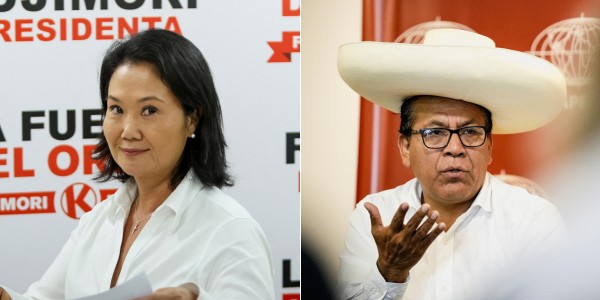 Eleições no Peru: diferença entre Sanchez e Fujimori segue menor que 1 ponto percentual