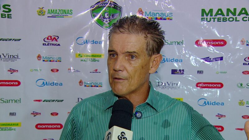 Paulo Roberto valoriza empate do Manaus e mantém confiança na classificação: “Nos manteve vivos”