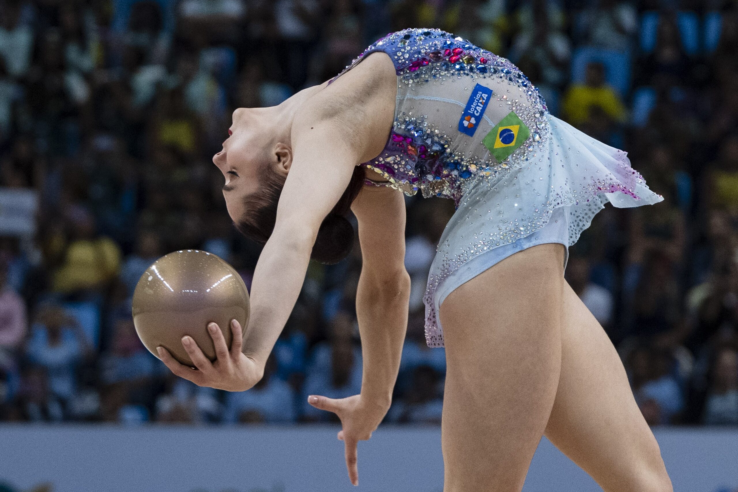 Brasil lidera disputas individuais nas classificatórias do Pan de Ginástica Rítmica do Rio
