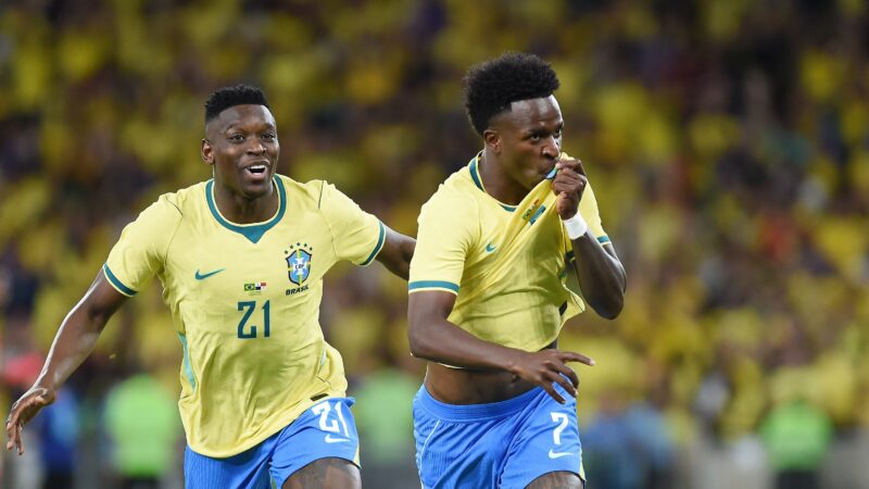Vinicius Junior comemora goleada sobre o Panamá no Maracanã: “Que seja um plus para a Copa”