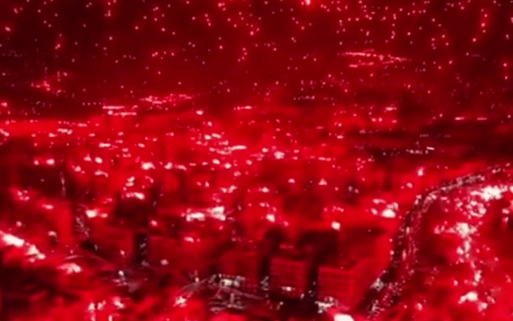 Cidade fica “em chamas” durante festa de torcedores por título na Argélia; veja