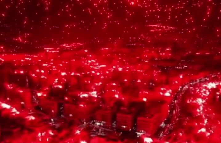 Cidade fica “em chamas” durante festa de torcedores por título na Argélia; veja