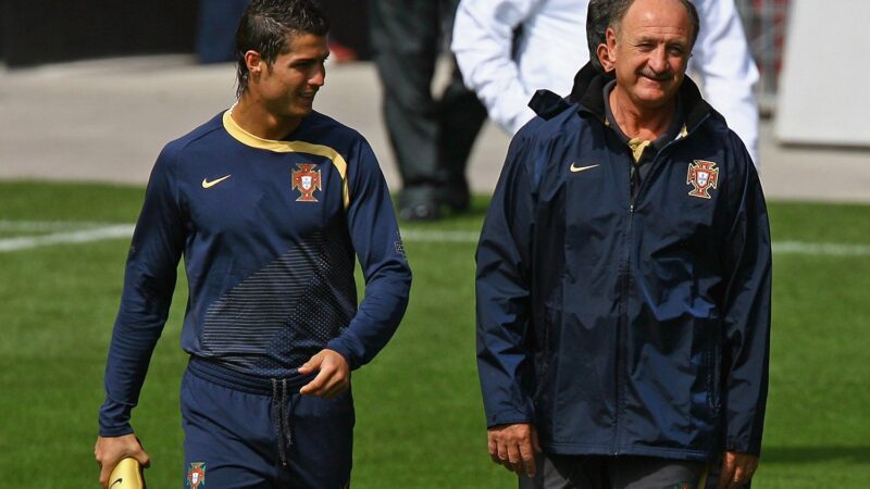 “Tem um cavalo lá”: como Felipão descobriu Cristiano Ronaldo por acaso e mudou história de Portugal