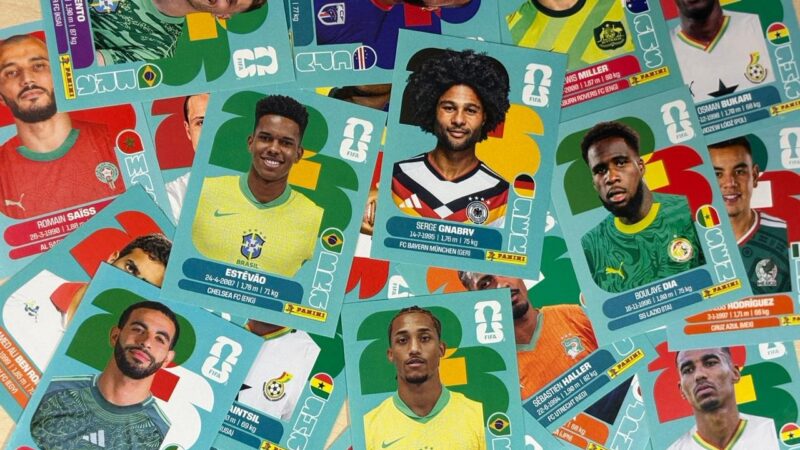 Veja os craques do álbum de figurinhas que ficaram fora da Copa do Mundo 2026