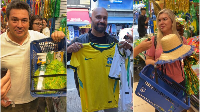 ‘Convocação de Neymar mudou tudo’: comércio popular comemora alta nas vendas para a Copa