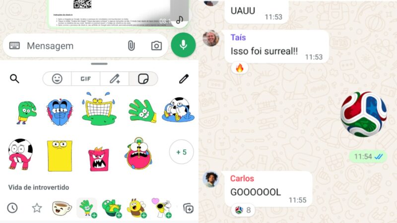 WhatsApp lança filtros e figurinhas para a Copa do Mundo; veja como usar