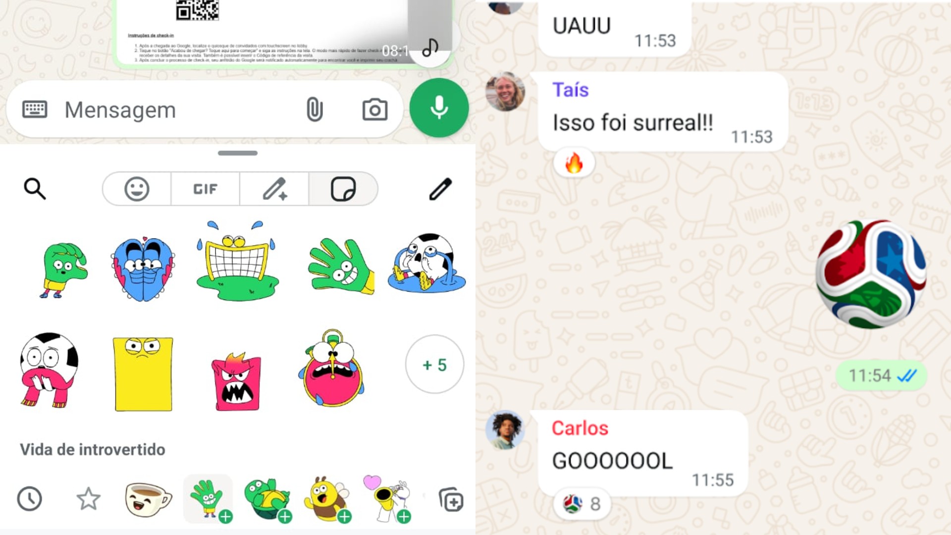 WhatsApp lança filtros e figurinhas para a Copa do Mundo; veja como usar
