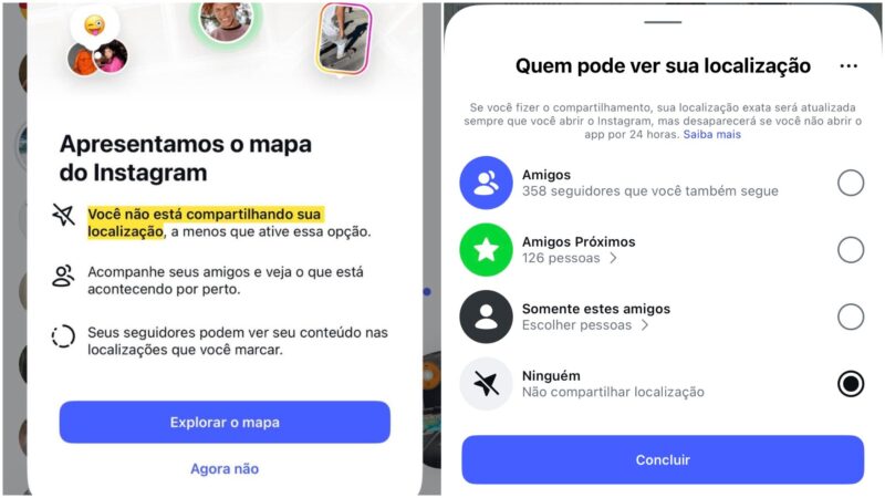 Instagram exibe localização exata de usuários no Brasil e depois remove recurso; Meta diz que liberação foi acidental