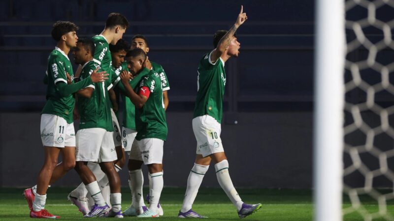 Palmeiras está a três passos de deixar campanha no Brasileirão sub-20 ainda mais histórica