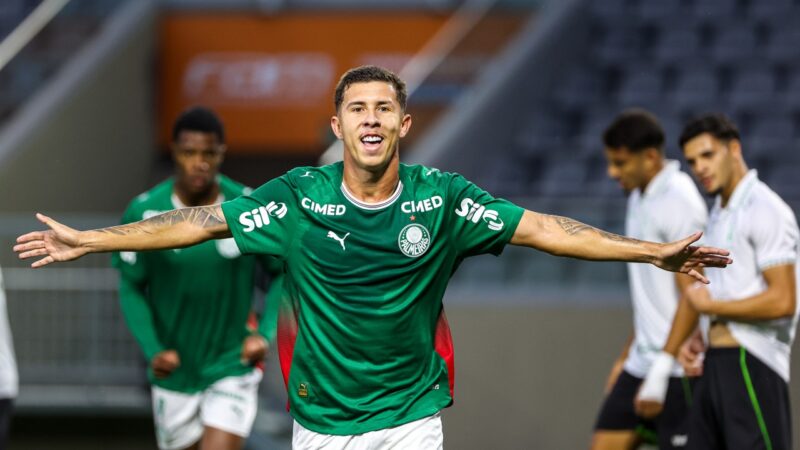 Palmeiras “transforma” atacante dispensado pelo Flamengo em artilheiro do Brasileirão sub-20