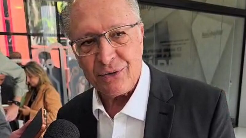 Alckmin classifica como ‘injusta’ proposta de departamento dos EUA de taxar exportações do Brasil