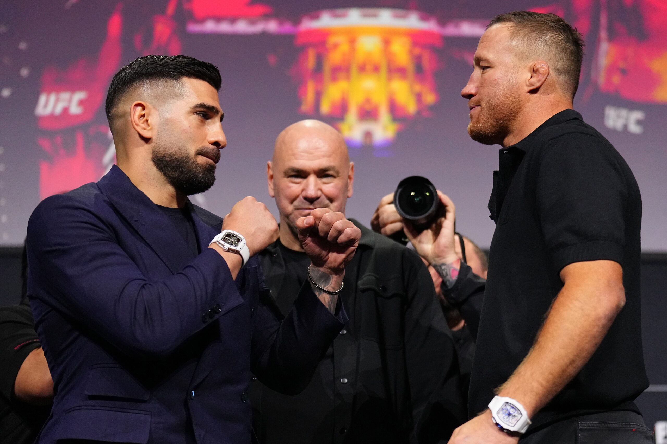 Topuria e Gaethje sobem o tom antes do UFC Casa Branca: “Vou te machucar”