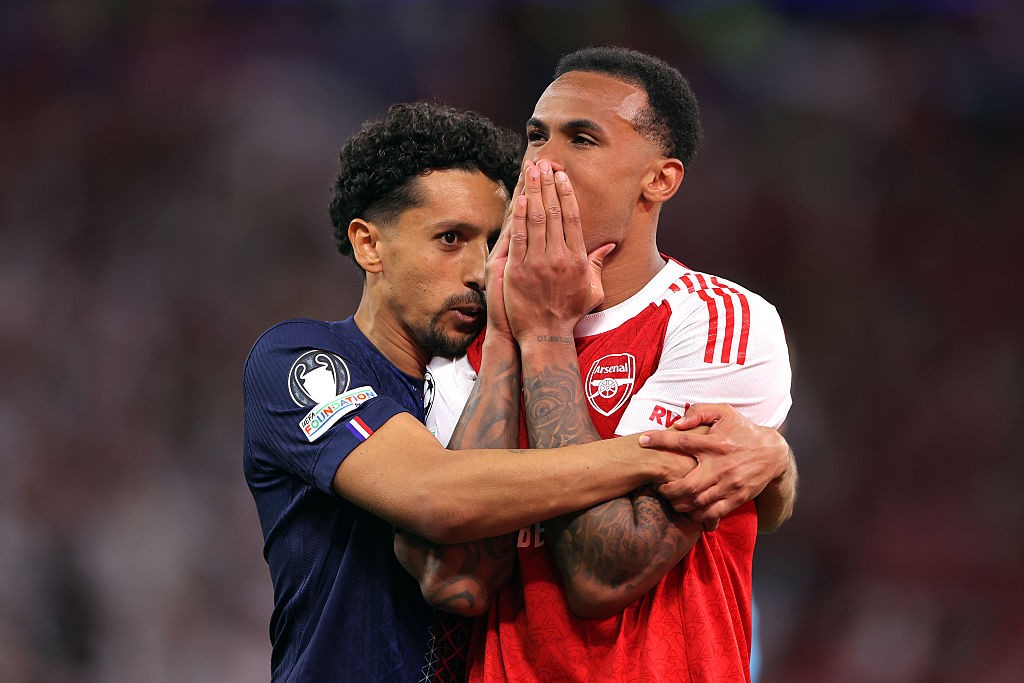 Ancelotti enaltece abraço de Marquinhos em Gabriel Magalhães: “Gesto de um capitão”