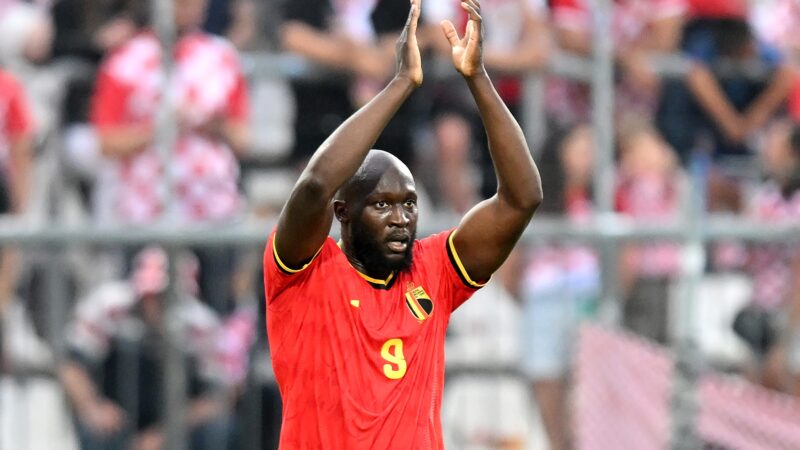 Técnico da Bélgica descarta Lukaku titular em último amistoso antes da Copa do Mundo