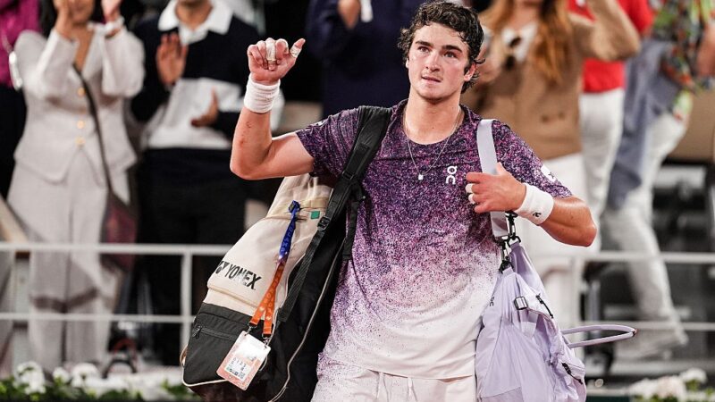João Fonseca diz que não tinha expectativa de ir longe em Roland Garros