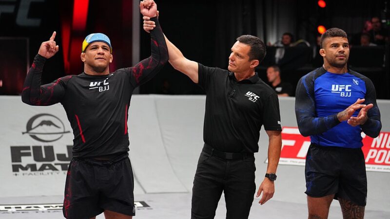 UFC BJJ 9: Durinho finaliza rival no primeiro round e desafia ex-lutadores do Ultimate