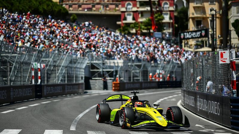 Rafael Câmara é 8º na corrida sprint da F2 em Mônaco, com vitória de Leon