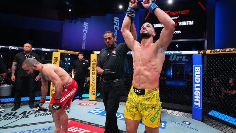 UFC: Gabriel Marretinha bate ex-campeão e se credencia ao top 5 do meio-médio