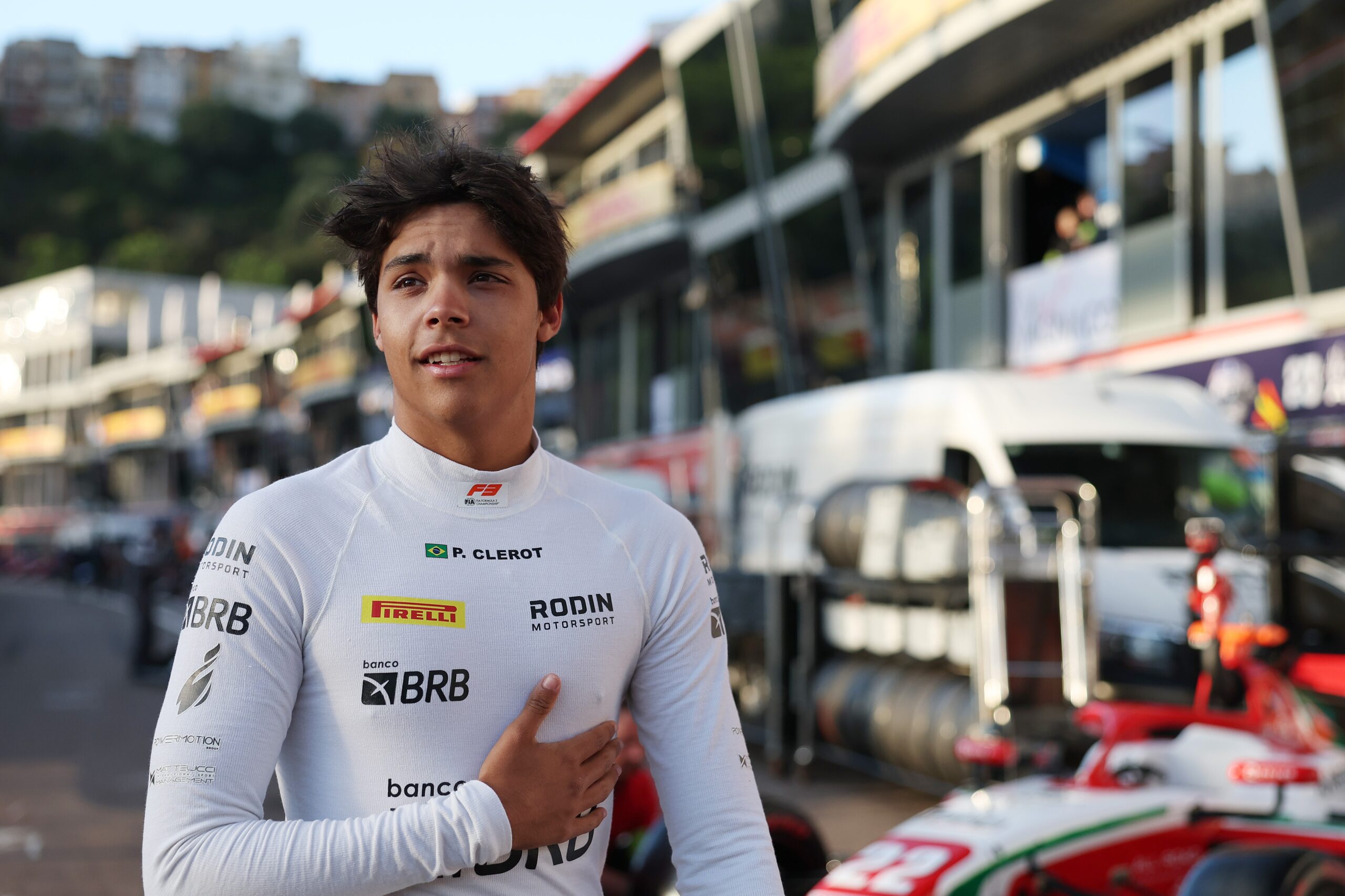 Pedro Clerot chega em 8º na corrida principal da F3 em Mônaco; Fefo Barrichello abandona prova