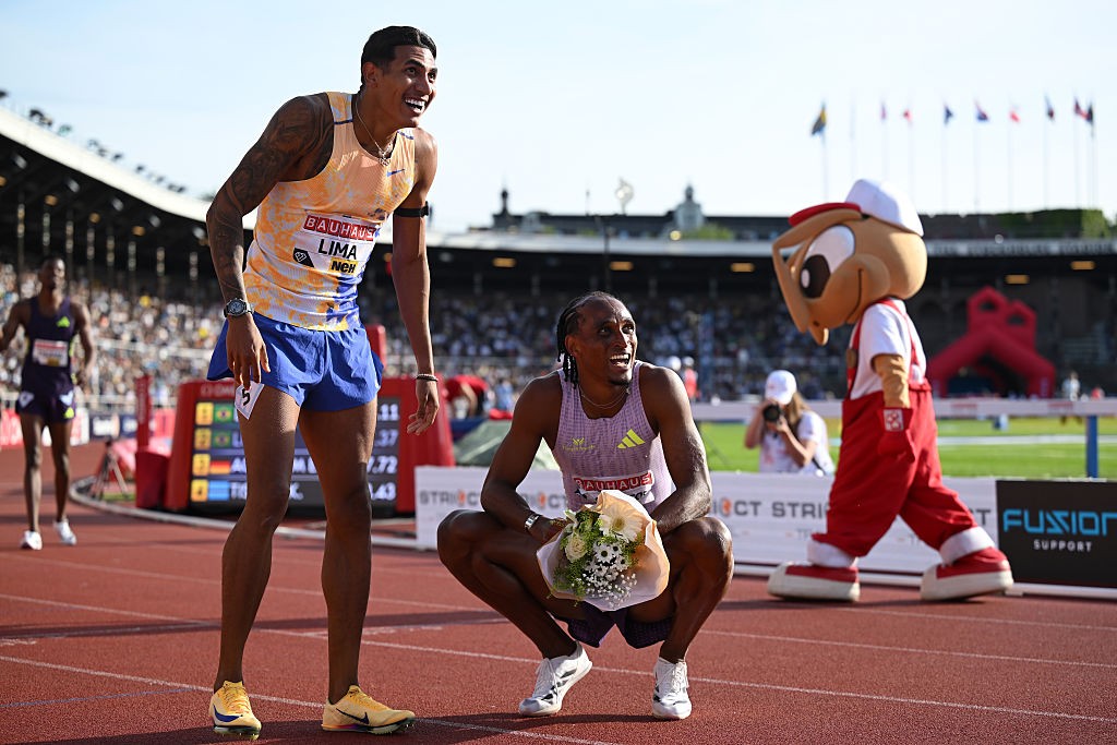 Com ouro e prata, Piu e Matheus Lima fazem dobradinha nos 400m com barreiras na Diamond League