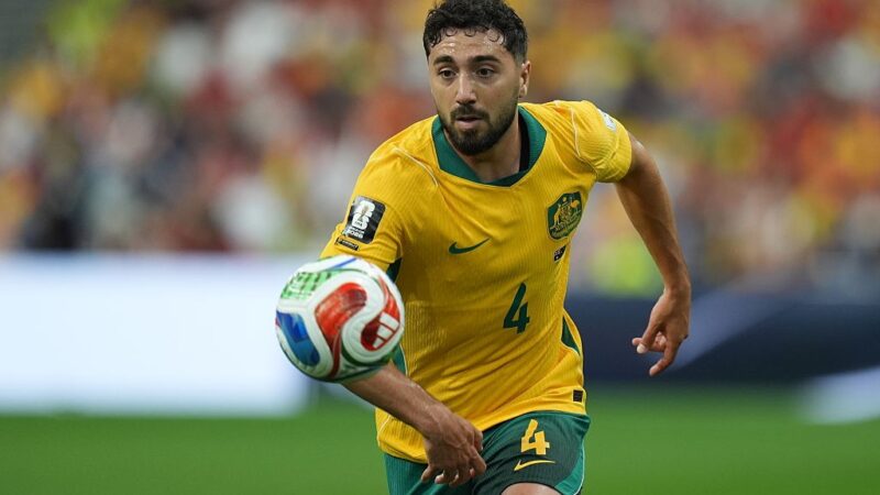 Dois titulares da Austrália sofrem lesão e são cortados da Copa