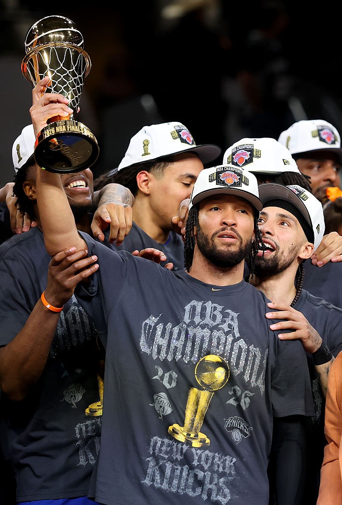 Jalen Brunson é eleito MVP das Finais da NBA 2025/26 e se emociona: “Tudo que sempre quis”