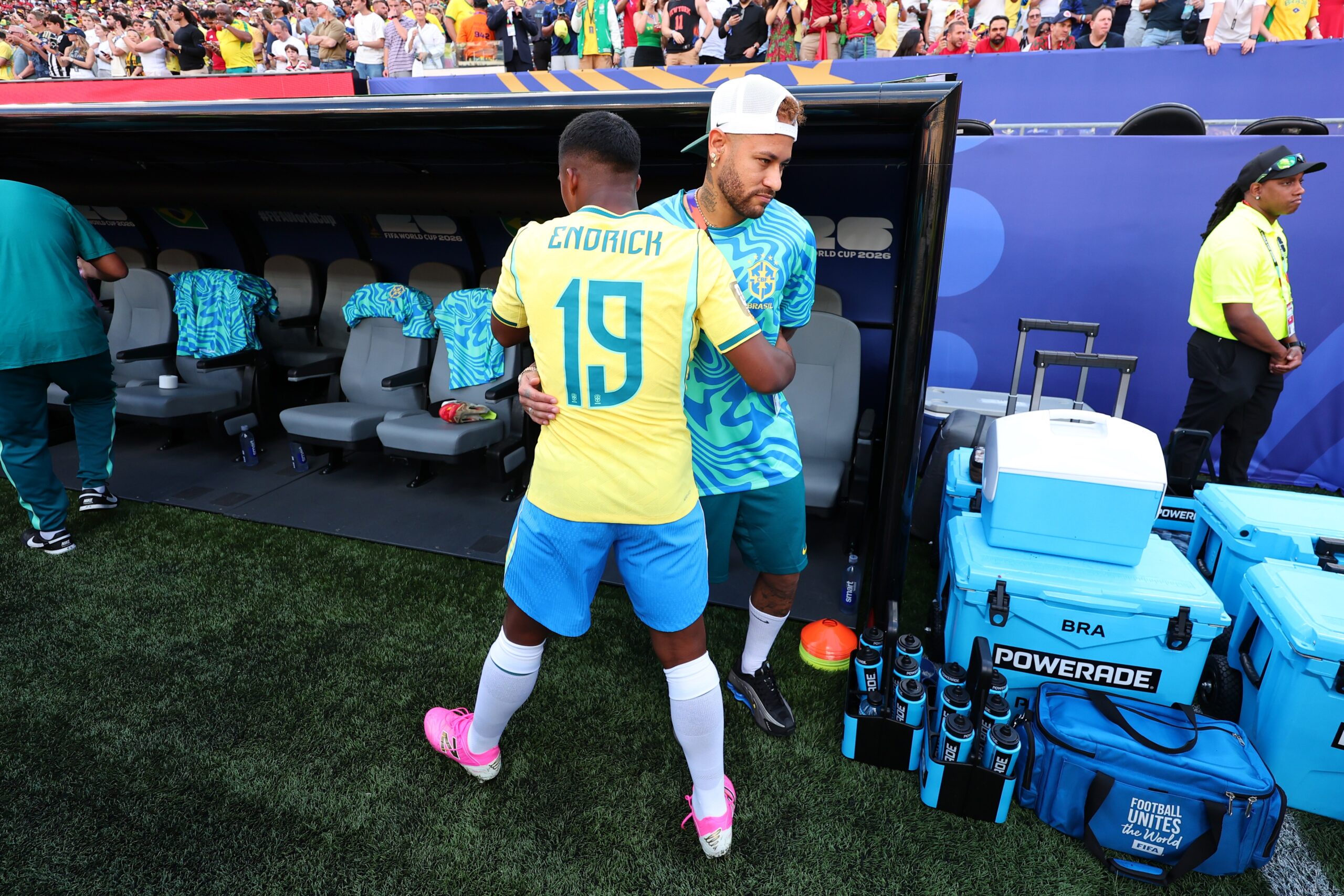 Jogo Falado flagra conversa de Endrick com Neymar: “Se pudesse, eu entrava”; veja vídeo