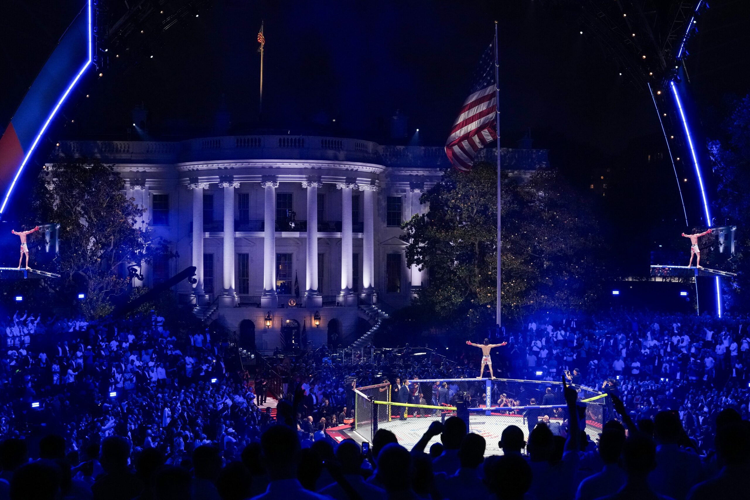 UFC Casa Branca: Ruffy e Diego Lopes nocauteiam e levantam torcida
