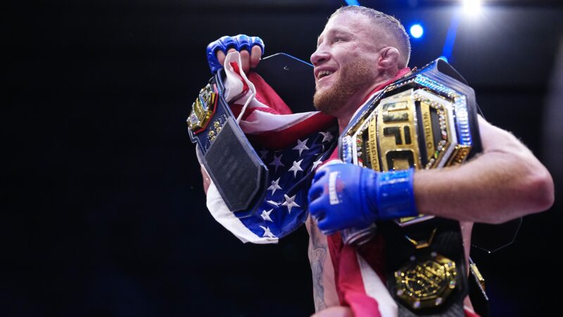 “Azarão”, Gaethje fatura mais de R$ 4 milhões em bônus recorde no UFC Casa Branca