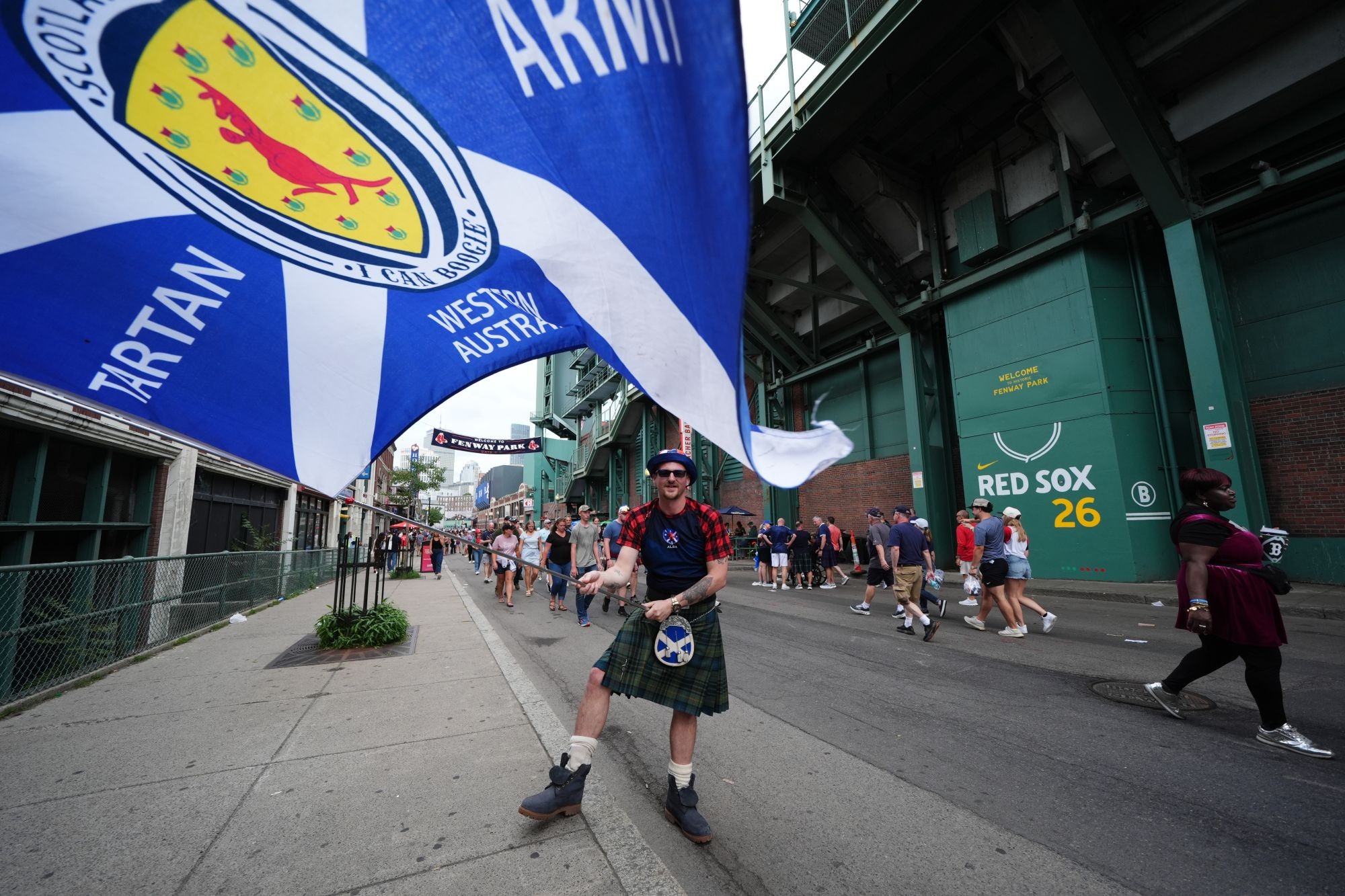Sem Escócia, sem festa: como uma torcida que tem apelido de exército tomou Boston na Copa do Mundo