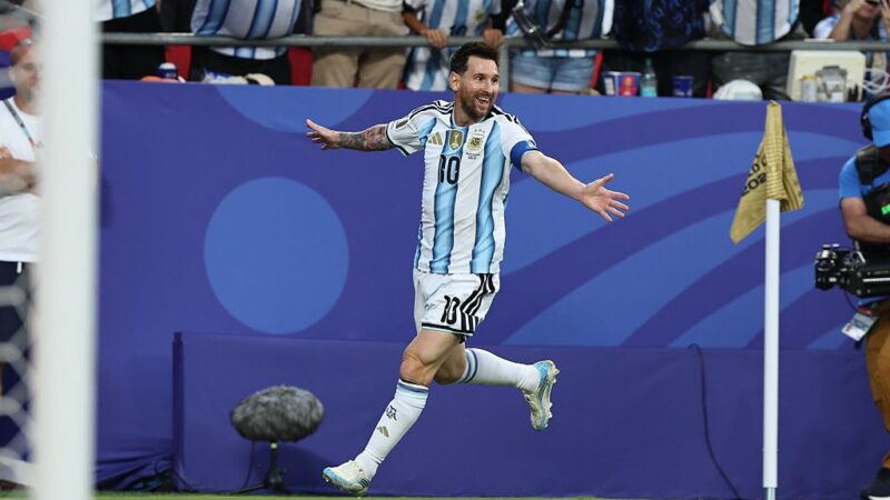 Que desapareçam as rugas de Messi